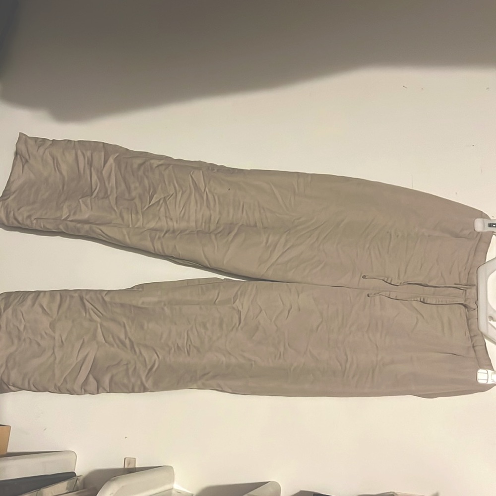 Tan flowy pants
